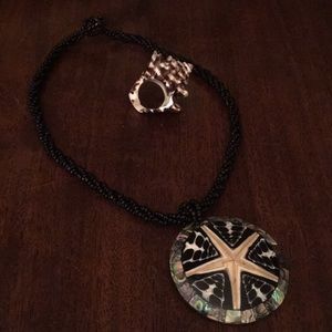 Shell Ring & Necklace